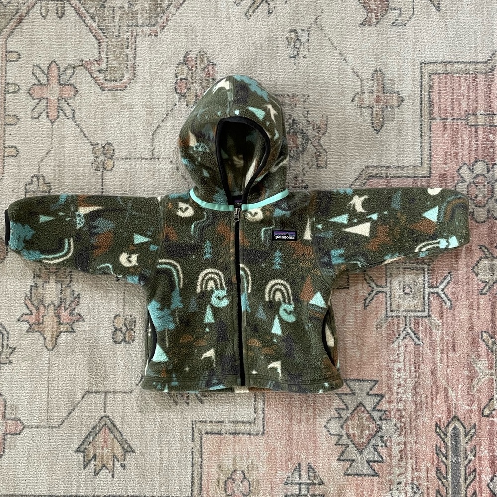 Patagonia baby fleece jacket